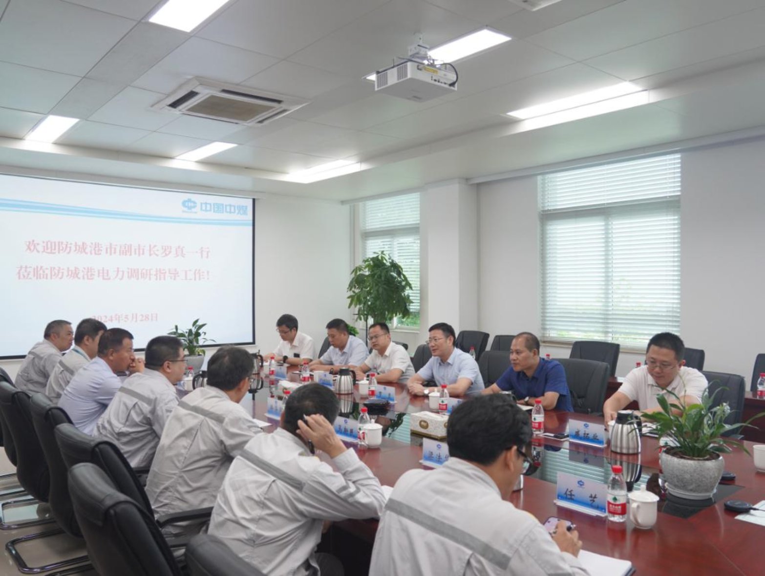 罗真副市长带队开展重点工业企业,项目专题调研