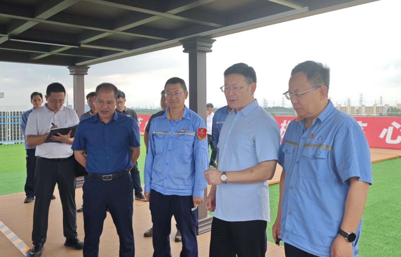 罗真副市长带队开展重点工业企业,项目专题调研