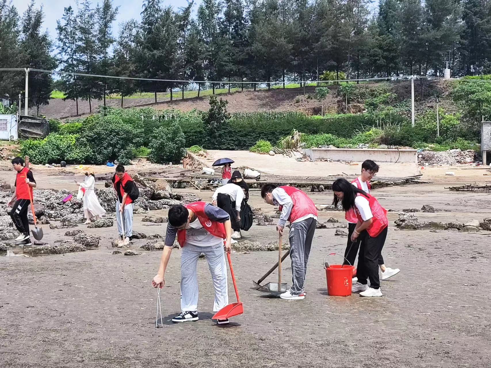 开展清洁沙滩志愿活动1.jpg