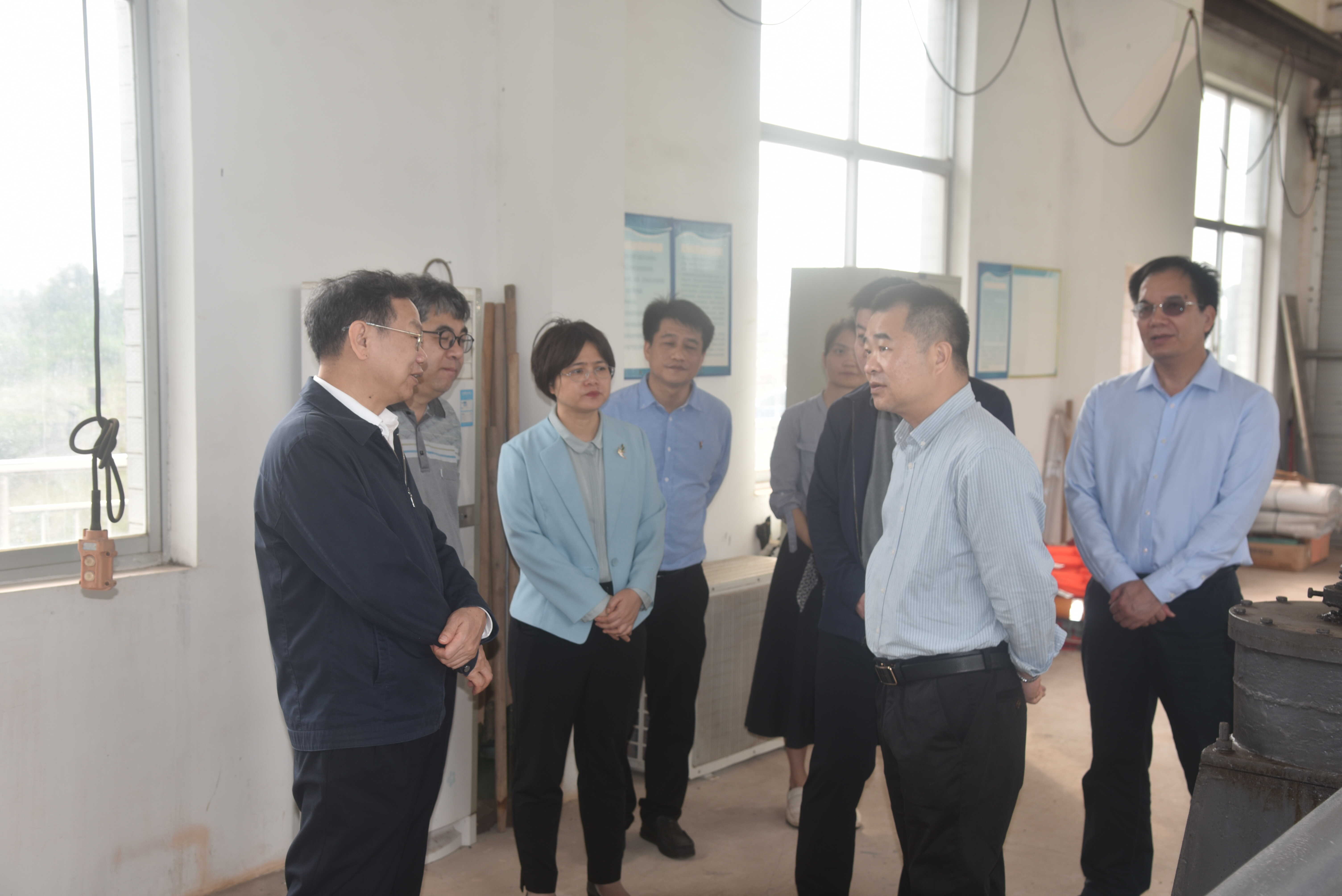 自治区水利厅党组书记周光华到防城港市调研水利工作